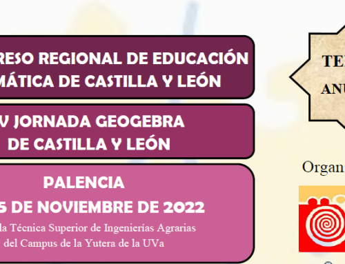 XV congreso regional de educación matemática de Castilla y León