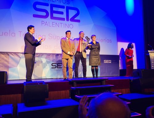 La ETSIIAA recibe el premio «SER Palentino 2023» en una gala abarrotada de público