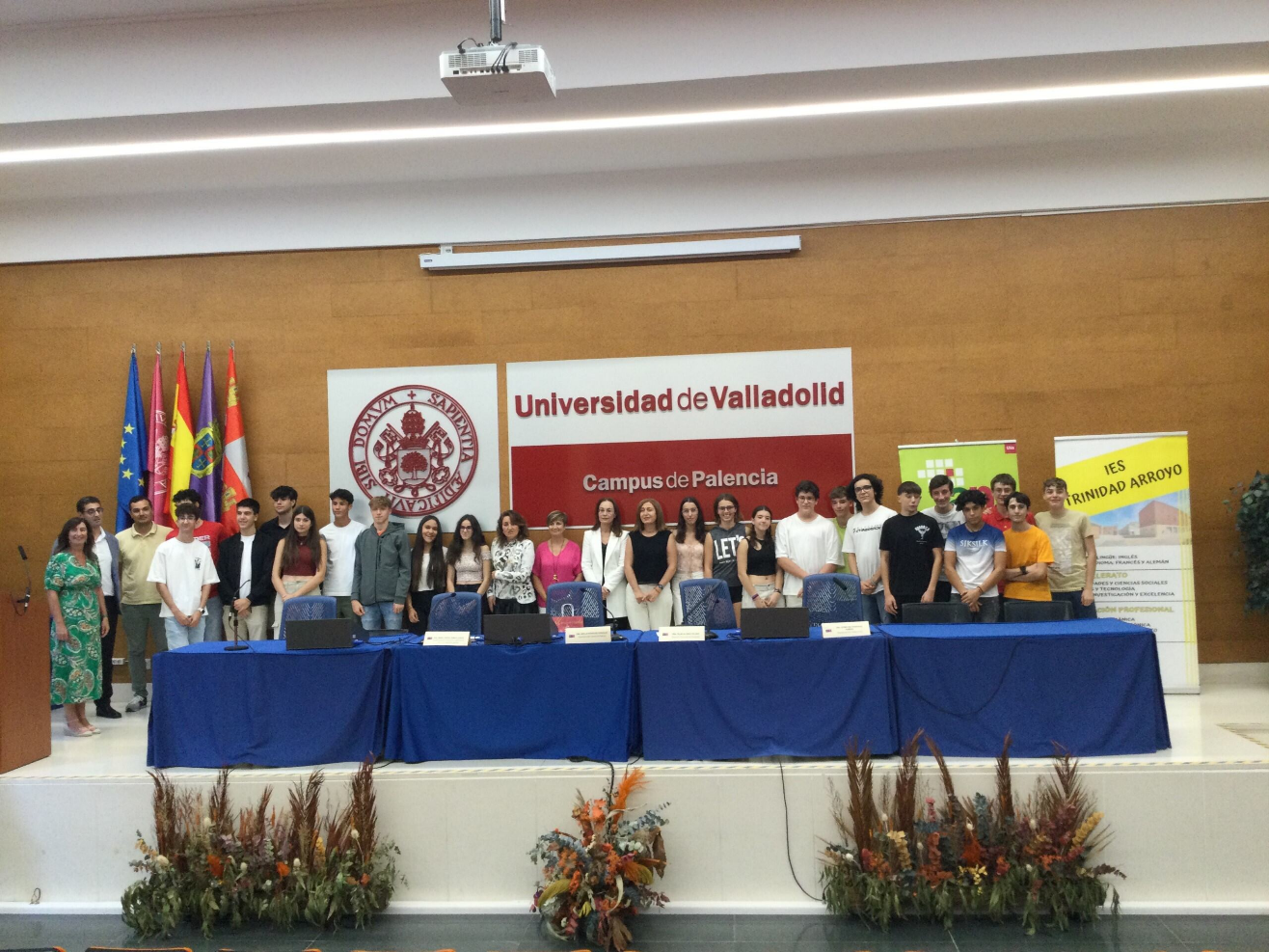 Acto de apertura del Bachillerato de Investigación y Excelencia en Ciencias del IES Trinidad Arroyo del Campus de la UVa en Palencia